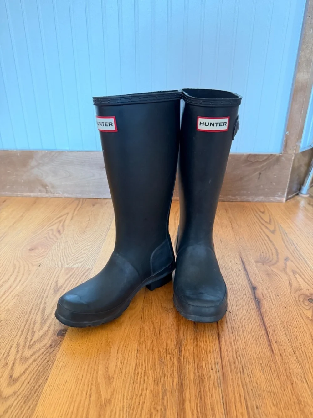 Hunter Original Kids' Classic Rain Boot in Black (Little Kid/Big Kid: Size US 1)